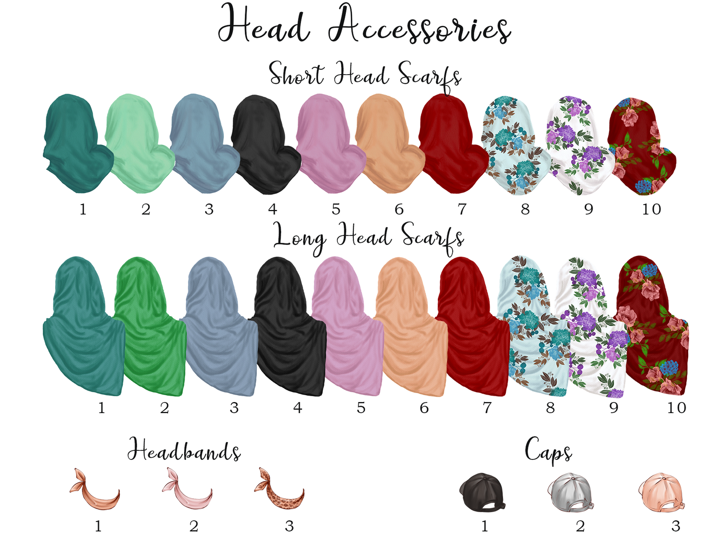 Personalised large friend group portrait, featuring woman in 3 body sizes and pastel backgrounds | A4 | A5 | Greeting card