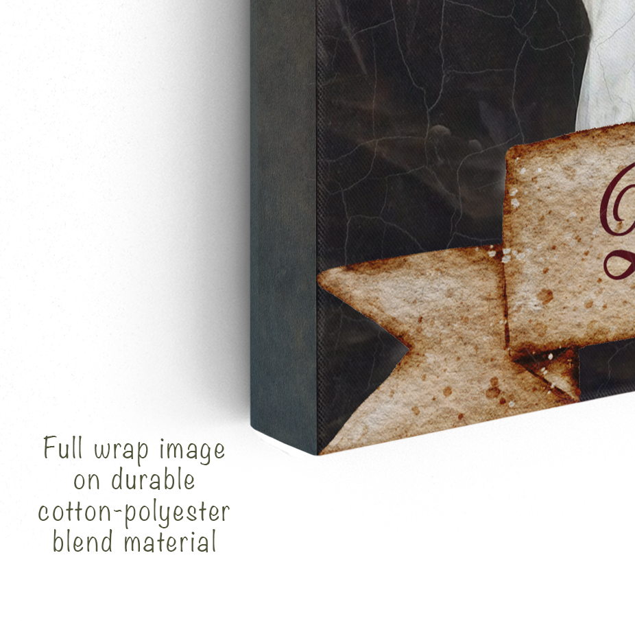 Custom Vintage Pet Portrait Canvas - Personalised Artwork for Cat & Dog Lovers