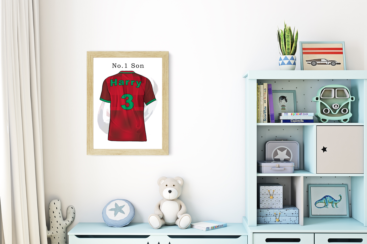 Personalised rugby union shirt print | Customise your favourite countries national jersey design