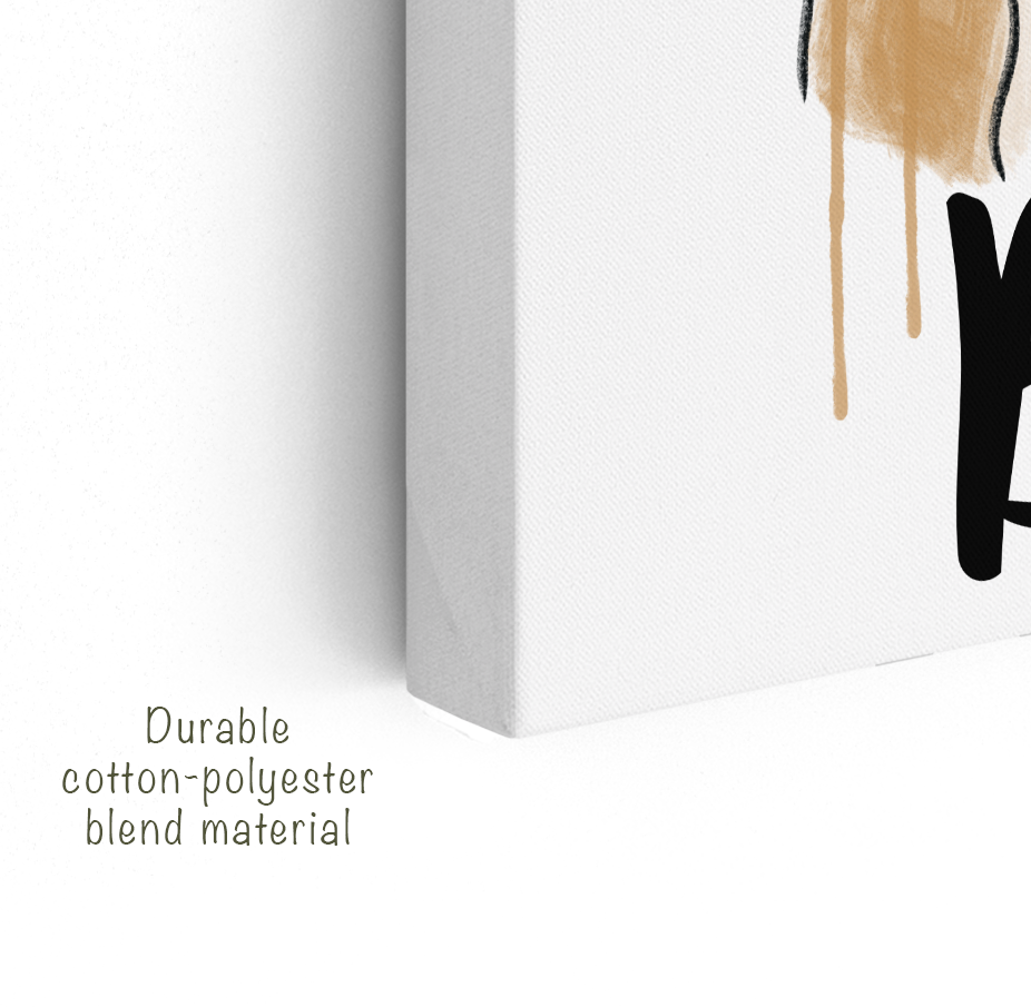 Custom Watercolour Pet Portrait Canvas - Unique Hand drawn Gift for Pet Lovers